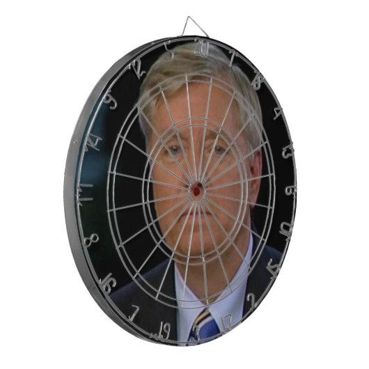 officieel dartboard van lindsey graham dartbord (Voorkant Links)