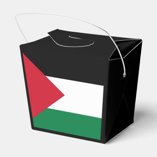 officiëel de Staat Palestina land vlag Bedankdoosjes (Achterkant)