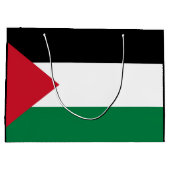 officiëel de Staat Palestina land vlag Groot Cadeauzakje (Achterkant)
