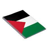 officiëel de Staat Palestina land vlag Notitieboek (Rechterzijde)