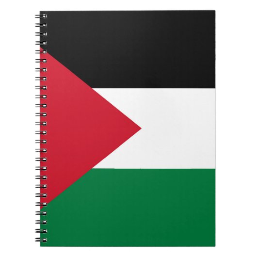 officiëel de Staat Palestina land vlag Notitieboek (Voorkant)