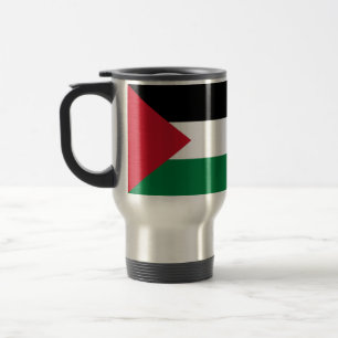 officiëel de Staat Palestina land vlag Reisbeker