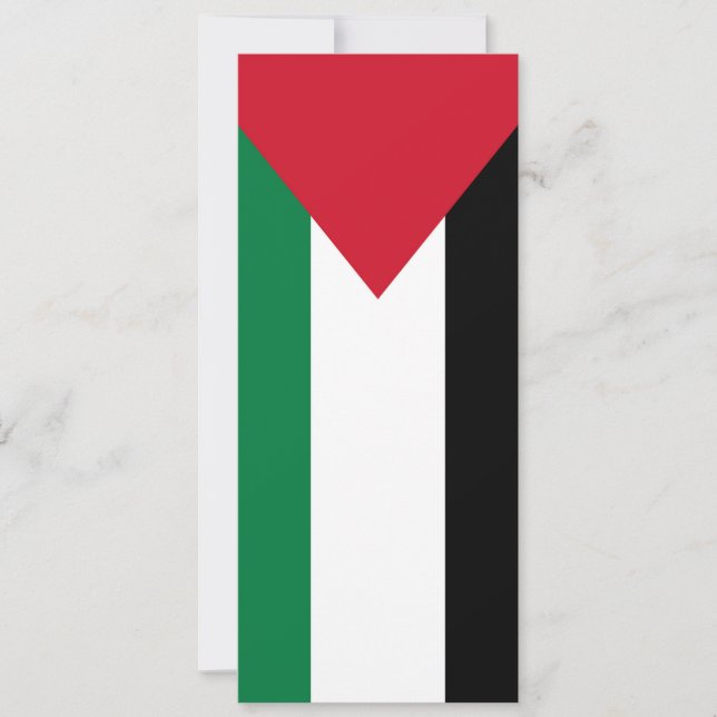officieel de staatsvlag van Palestina (Voorkant)
