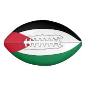officieel de staatsvlag van Palestina American Football (Voorkant)