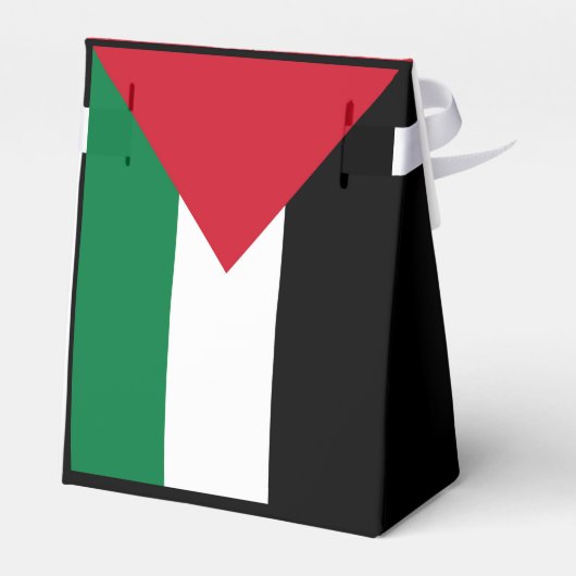 officieel de staatsvlag van Palestina Bedankdoosjes (Achterkant)