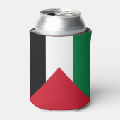 officieel de staatsvlag van Palestina Blikjeskoeler (Blikje Voorkant)