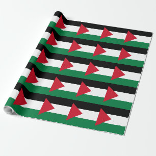 officieel de staatsvlag van Palestina Cadeaupapier