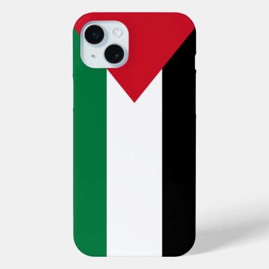 officieel de staatsvlag van Palestina Case-Mate iPhone Case (Achterkant)