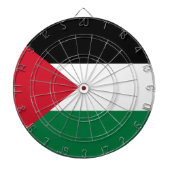 officieel de staatsvlag van Palestina Dartbord (Voorkant)