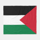 officieel de staatsvlag van Palestina Fleece Deken (Voorkant (Horizontaal))