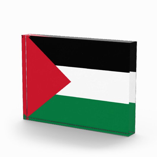 officieel de staatsvlag van Palestina Fotoblokken (Rechts)