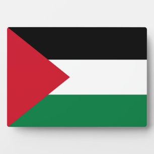 officieel de staatsvlag van Palestina Fotoplaat
