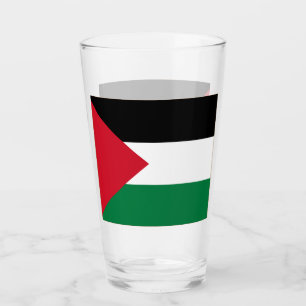 officieel de staatsvlag van Palestina Glas