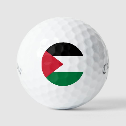 officieel de staatsvlag van Palestina Golfballen (Voorkant)