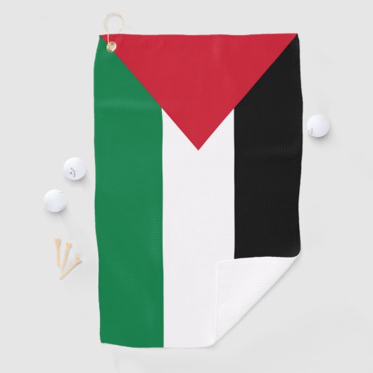 officieel de staatsvlag van Palestina Golfhanddoek (Insitu)