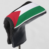 officieel de staatsvlag van Palestina Golfheadcover (3/4 voorkant)