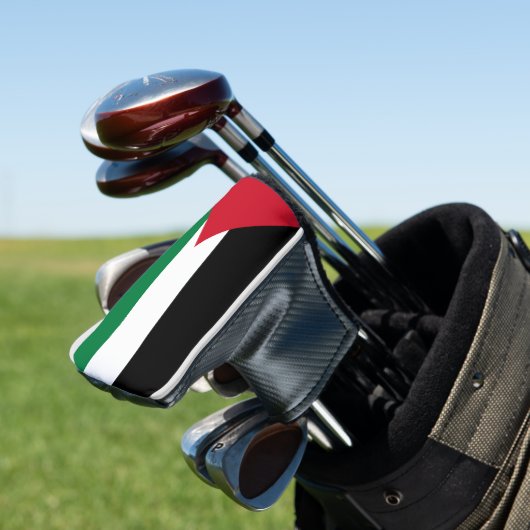officieel de staatsvlag van Palestina Golfheadcover (Insitu)