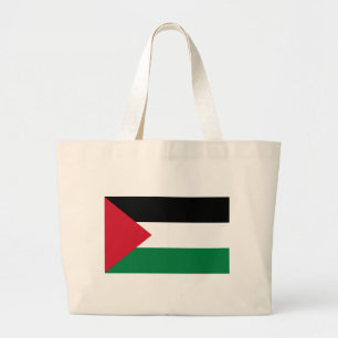 officieel de staatsvlag van Palestina Grote Tote Bag