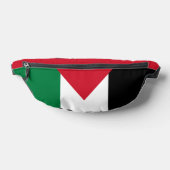 officieel de staatsvlag van Palestina Heuptasje (Liggend)