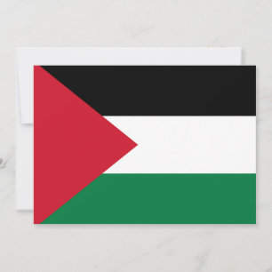 officieel de staatsvlag van Palestina Kaart