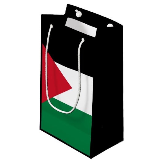 officieel de staatsvlag van Palestina Klein Cadeauzakje (Voorkant Gekanteld)