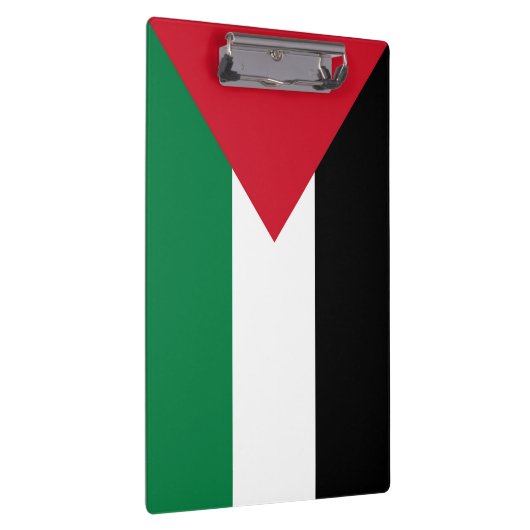 officieel de staatsvlag van Palestina Klembord (Rechts)