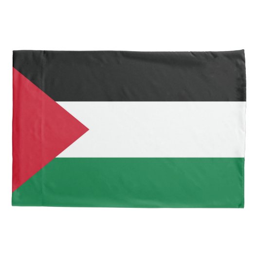 officieel de staatsvlag van Palestina Kussensloop (Achterkant)
