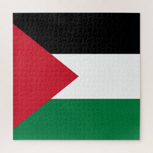 officieel de staatsvlag van Palestina Legpuzzel