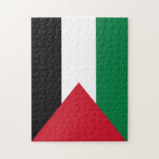 officieel de staatsvlag van Palestina Legpuzzel (Verticaal)