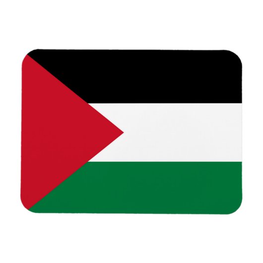 officieel de staatsvlag van Palestina Magneet (Horizontaal)