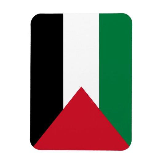 officieel de staatsvlag van Palestina Magneet (Verticaal)