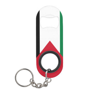 officieel de staatsvlag van Palestina Mini Flessenopener