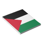 officieel de staatsvlag van Palestina Notitieblok (Schuin)