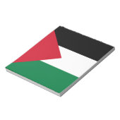 officieel de staatsvlag van Palestina Notitieblok (Linkerzijde)