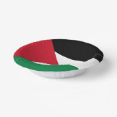 officieel de staatsvlag van Palestina Papieren Kommen (Gebogen)