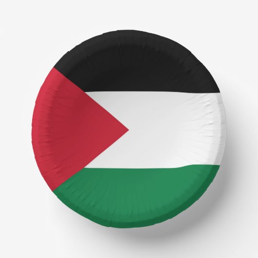 officieel de staatsvlag van Palestina Papieren Kommen (Voorkant)