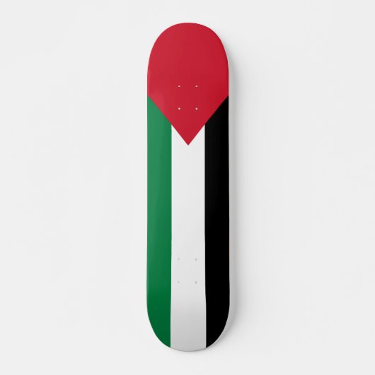 officieel de staatsvlag van Palestina Persoonlijk Skateboard (Voorkant)