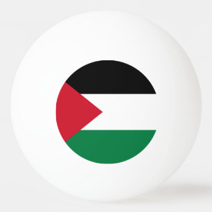 officieel de staatsvlag van Palestina Pingpongbal