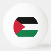 officieel de staatsvlag van Palestina Pingpongbal (Achterkant)