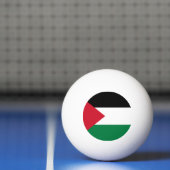 officieel de staatsvlag van Palestina Pingpongbal (Net)