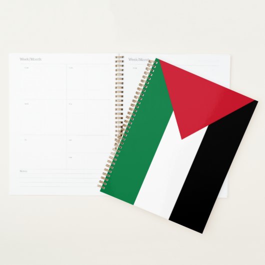 officieel de staatsvlag van Palestina Planner (Display)