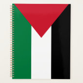 officieel de staatsvlag van Palestina Planner (Voorkant)