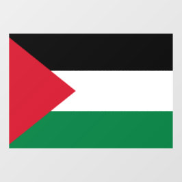 officieel de staatsvlag van Palestina Raamsticker