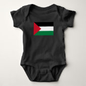 officieel de staatsvlag van Palestina Romper (Voorkant)