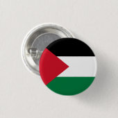 officieel de staatsvlag van Palestina Ronde Button 3,2 Cm (Voorkant /achterkant)