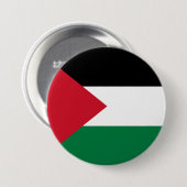 officieel de staatsvlag van Palestina Ronde Button 7,6 Cm (Voorkant /achterkant)