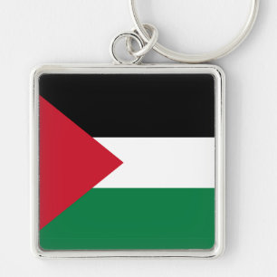 officieel de staatsvlag van Palestina Sleutelhanger