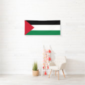 officieel de staatsvlag van Palestina Spandoek (Insitu)