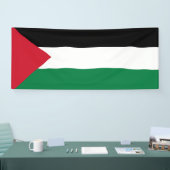 officieel de staatsvlag van Palestina Spandoek (Beurs)