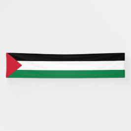 officieel de staatsvlag van Palestina Spandoek